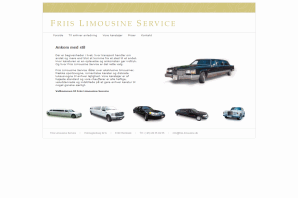 Web site - Friis-Limousine