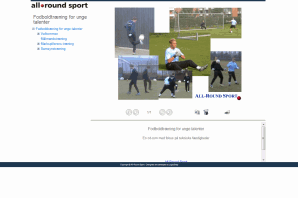 SportSnap Web - Fodboldtræning for unge talenter